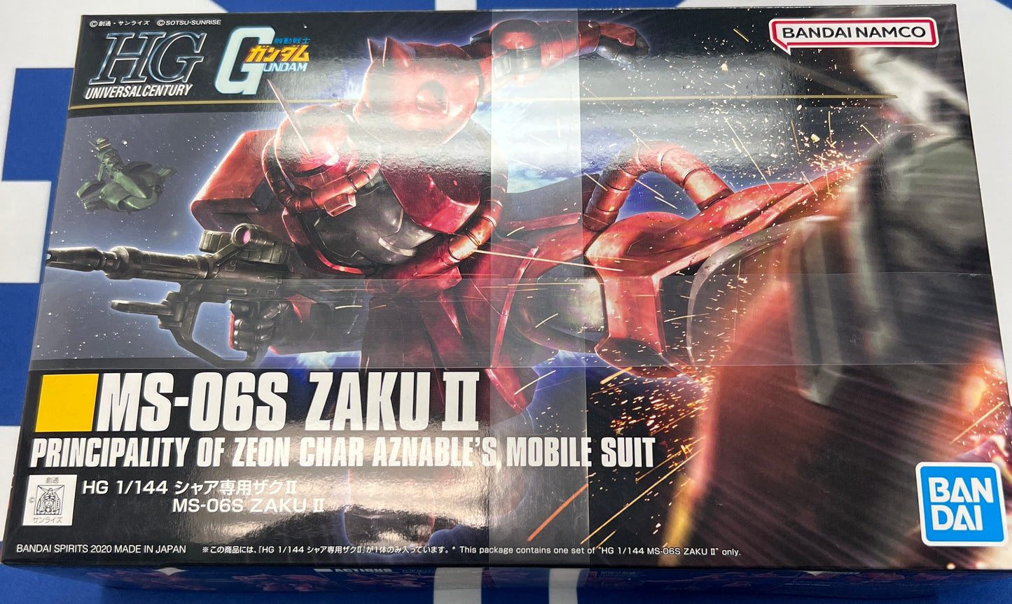 Gundam HG Zaku II 1/144 Char