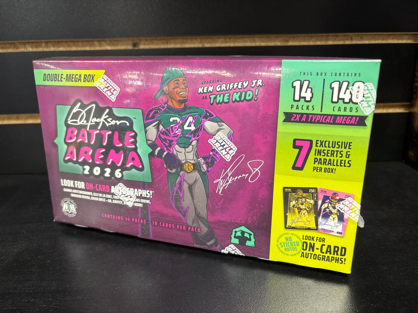 Bo Jackson Battle Arena 2026 Ken Griffey Jr Edition Double Mega Box