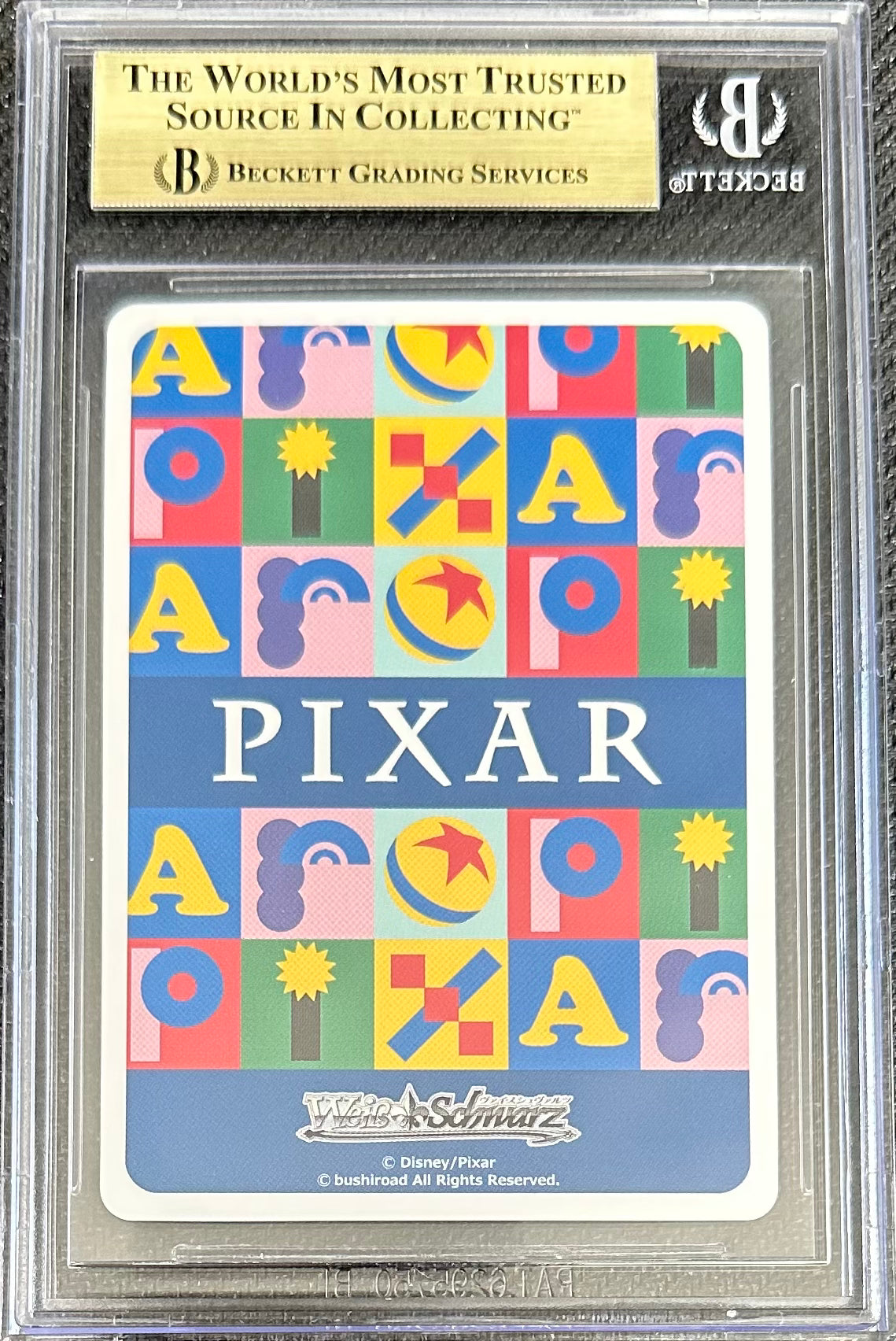 Weiss Schwarz Japanese Pixar Pleasant Monster Sulley & Mike SSP BGS Pristine 10