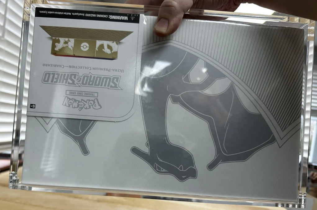 Acrylic Display Case for Charizard Ultra Premium Collection