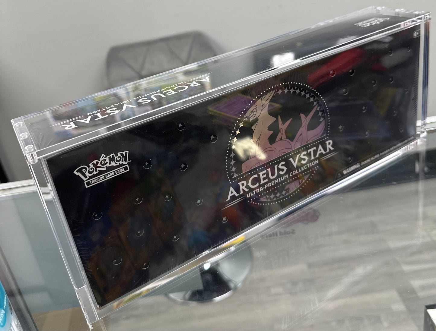 Acrylic Display Case for Arceus UPC