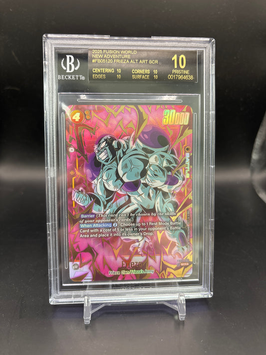 Frieza Alt Art BGS Black Label Pristine 10 (1st Black Label, Pop 2)
