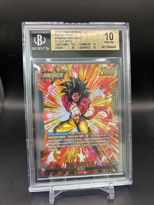 Son Goku: GT Alt Art Leader BGS Pristine 10