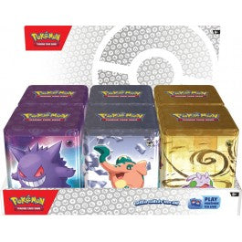 Pokémon TCG 2024 Q1 Stacking Tins (Psychic, Metal, Dragon)