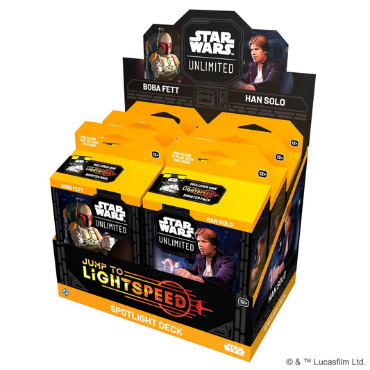 Star Wars Unlimited Jump To Lightspeed Spotlight Deck