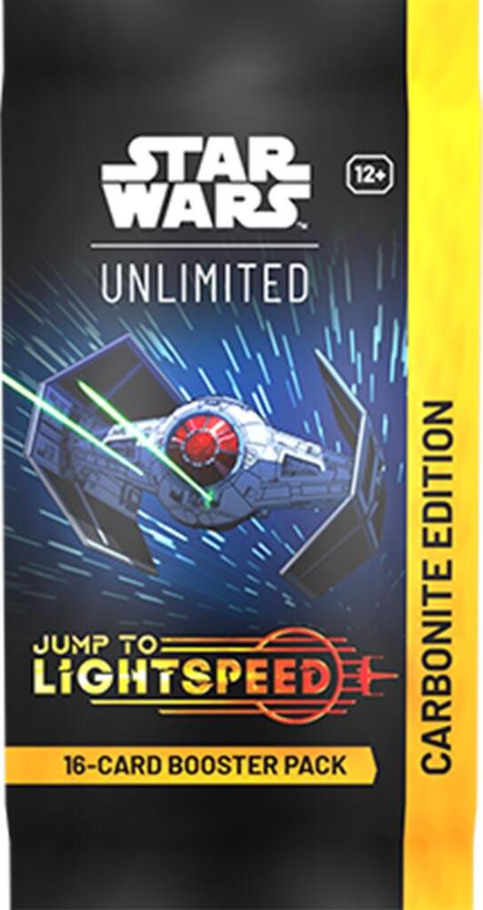 Star Wars Unlimited Jump to Lightspeed Carbonite Booster Pack