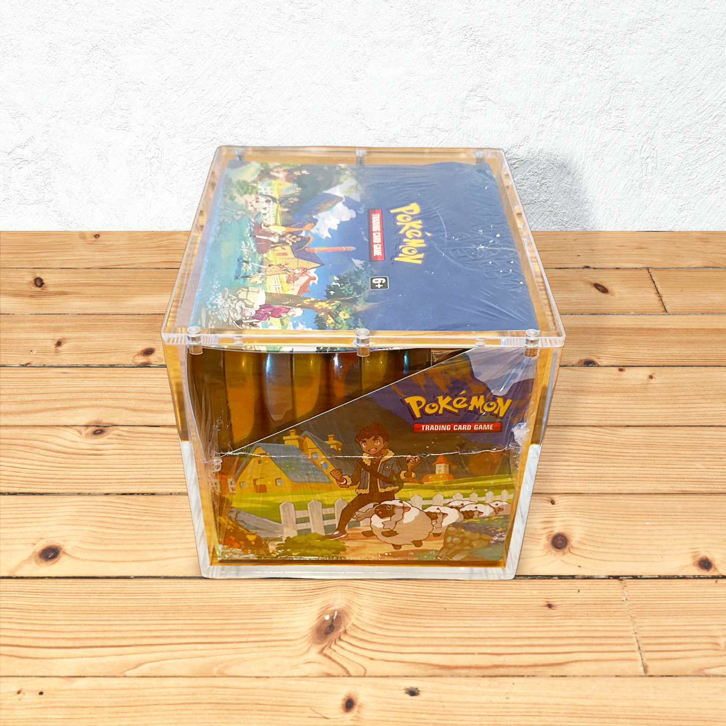 Acrylic Display Case for sealed Pokémon Mini Tin Display